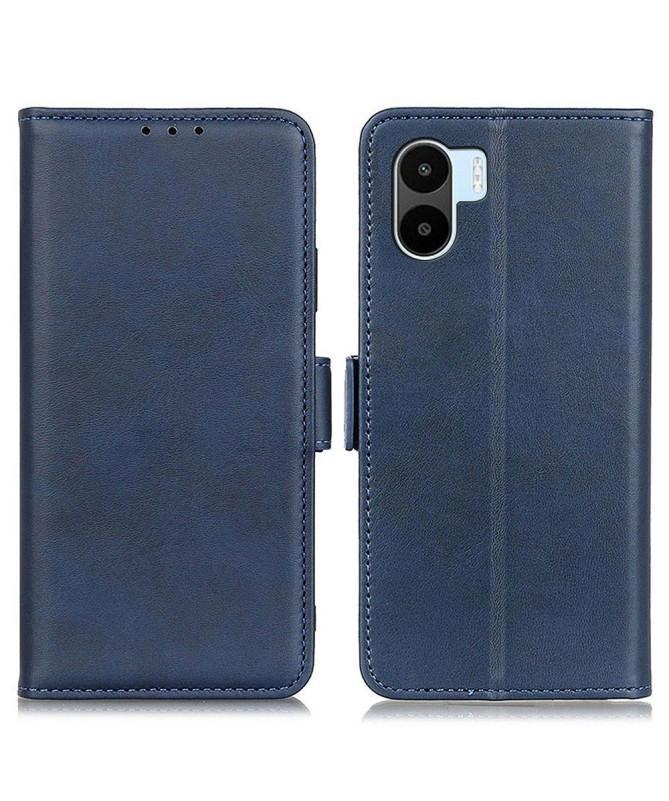 Étui portefeuille revêtement simili cuir mat pour Xiaomi Redmi A1