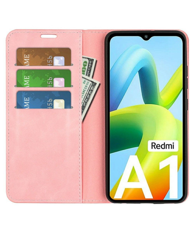 Étui Xiaomi Redmi A1 simili cuir fonction stand