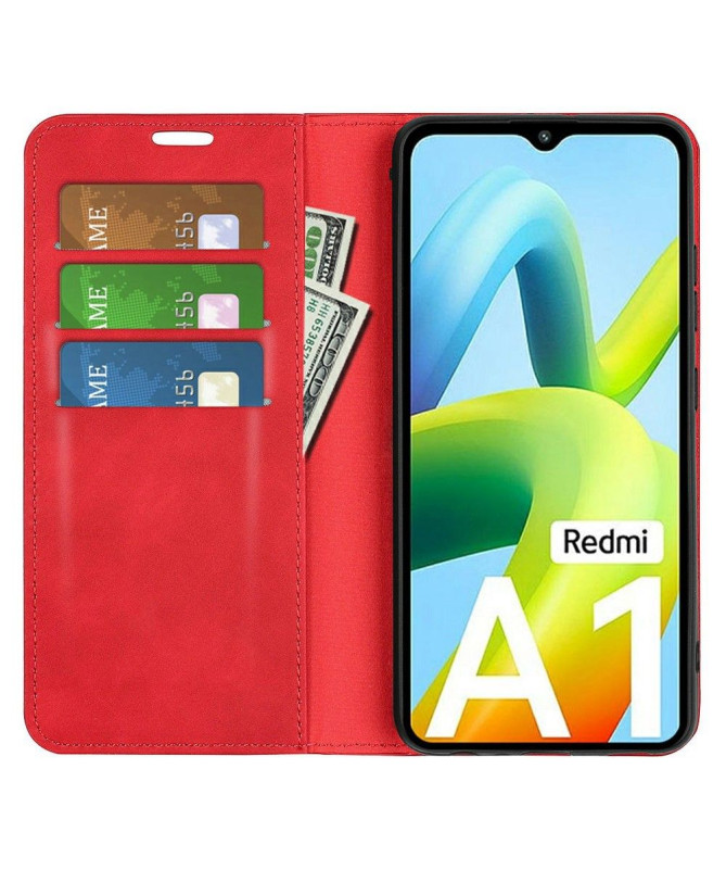 Étui Xiaomi Redmi A1 simili cuir fonction stand