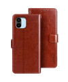 Housse Xiaomi Redmi A1 IDEWEI Folio Effet Cuir