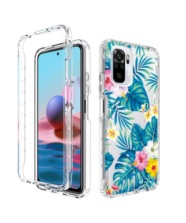 Coque Xiaomi Redmi Note 10/10S/Poco M5s Fleurs Exotiques