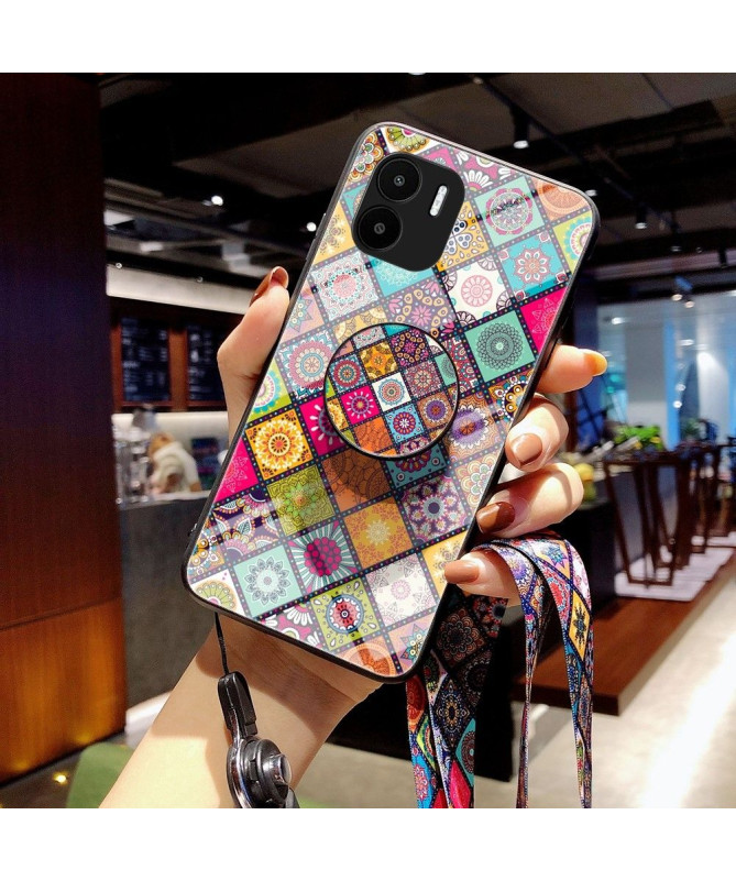 Coque Xiaomi Redmi A1 Kaleidoscope Mandala avec support