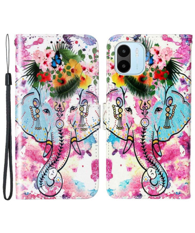 Housse Xiaomi Redmi A1 Éléphant tropical