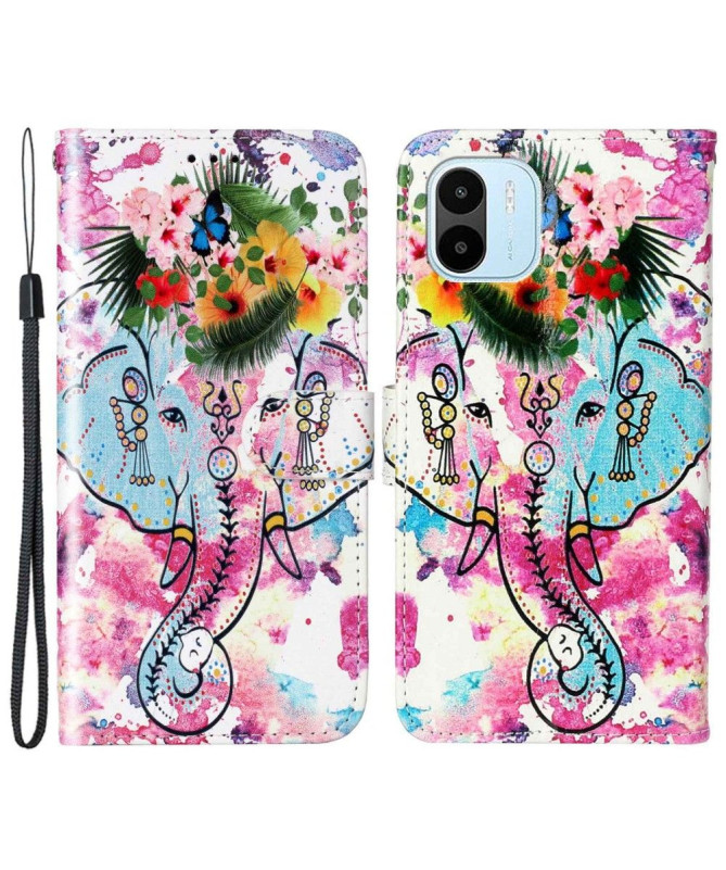 Housse Xiaomi Redmi A1 Éléphant tropical