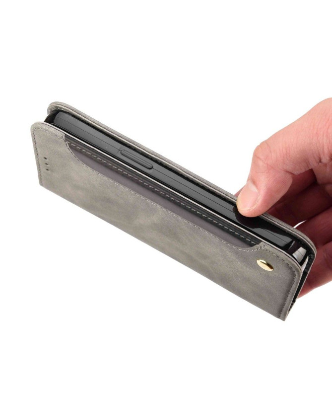 Flip Cover Xiaomi Redmi 10C Business simili cuir
