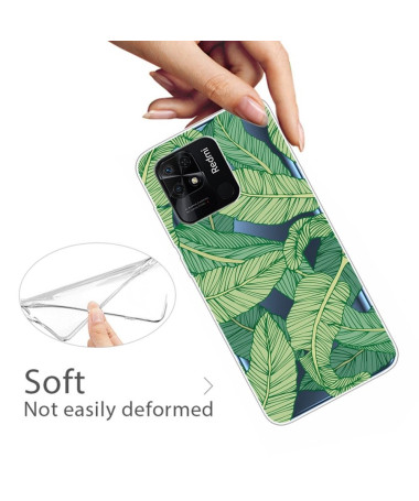 Coque Xiaomi Redmi 10C Green Leaf