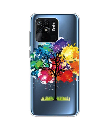 Coque Xiaomi Redmi 10C Peinture Arbre