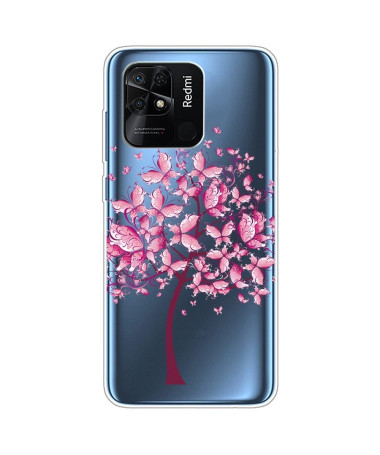 Coque Xiaomi Redmi 10C Arbre à papillons