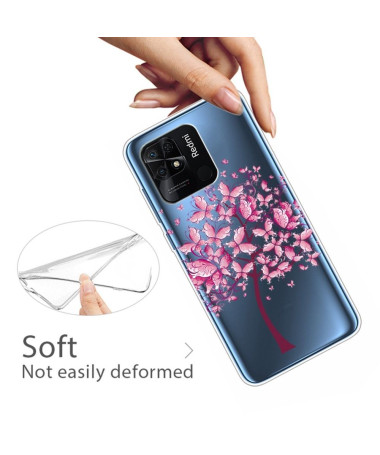 Coque Xiaomi Redmi 10C Arbre à papillons