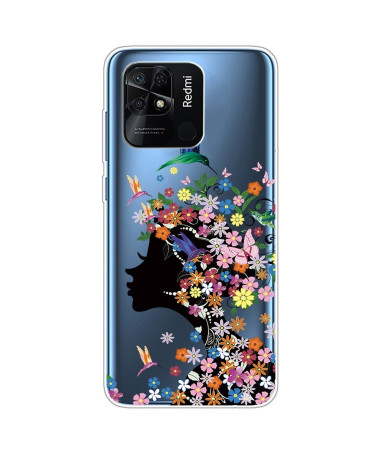 Coque Xiaomi Redmi 10C Colibri Fleurs