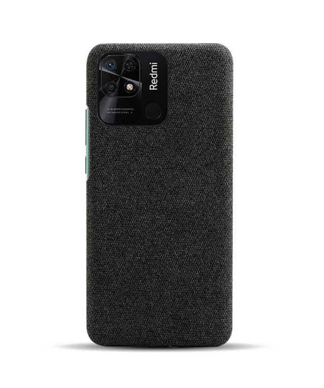 Coque Xiaomi Redmi 10C revêtement tissu