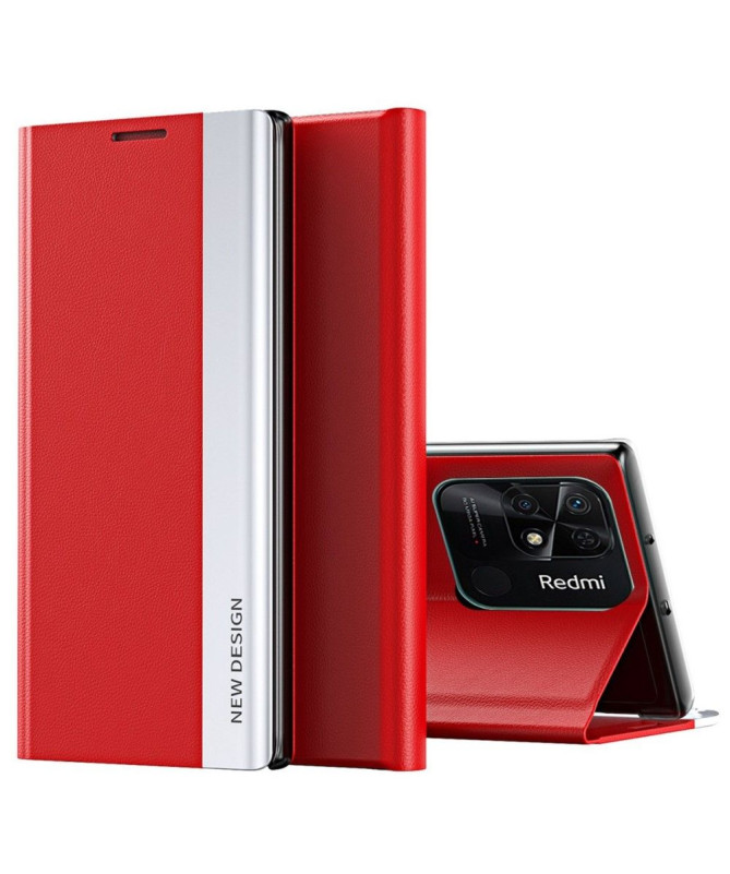 Flip Cover Xiaomi Redmi 10C Business effet cuir Magnet