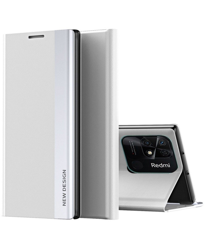 Flip Cover Xiaomi Redmi 10C Business effet cuir Magnet