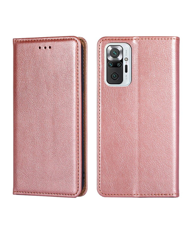 Flip cover Xiaomi Redmi Note 10 Pro PURE simili cuir