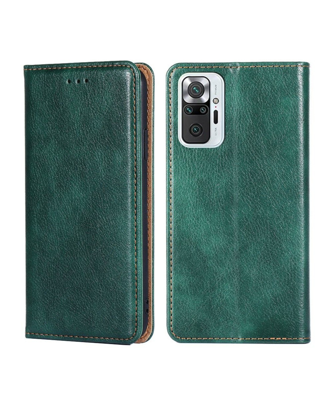 Flip cover Xiaomi Redmi Note 10 Pro PURE simili cuir