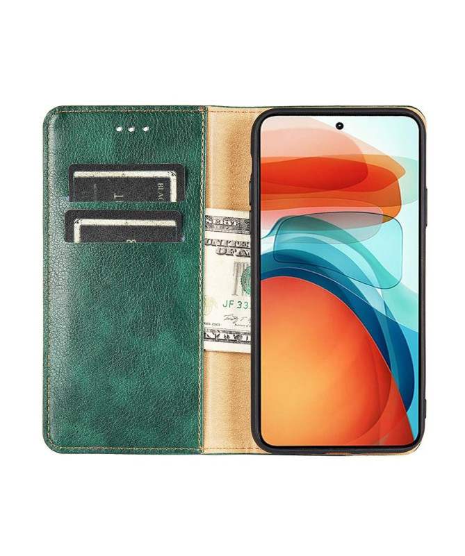 Flip cover Xiaomi Redmi Note 10 Pro PURE simili cuir