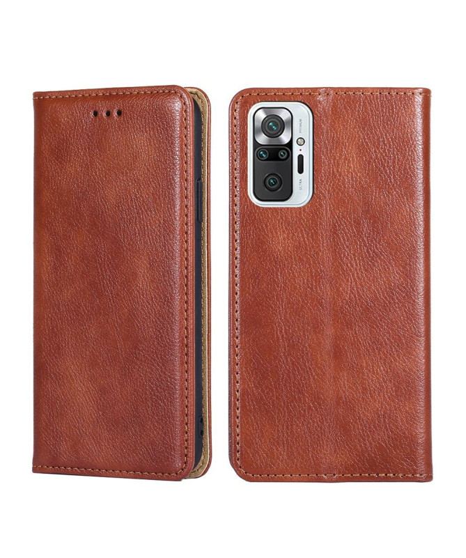 Flip cover Xiaomi Redmi Note 10 Pro PURE simili cuir