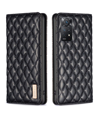 Flip Cover Xiaomi Redmi Note 12 Pro/11 Pro/11 Pro 5G Matelassé BINFEN