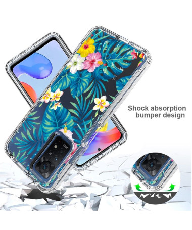 Coque Xiaomi Redmi Note 12 Pro/11 Pro/11 Pro 5G Fleurs Exotiques