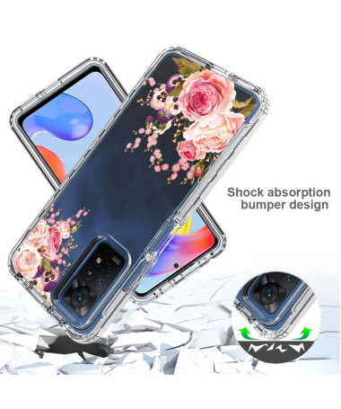 Coque Xiaomi Redmi Note 12 Pro/11 Pro/11 Pro 5G Fleurs Rose