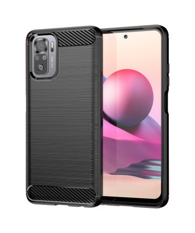 Coque Xiaomi Redmi Note 10/10S/Poco M5s effet brossé silicone