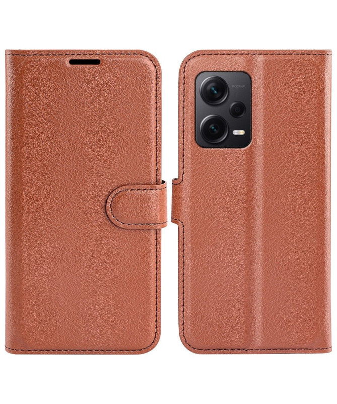 Housse Xiaomi Redmi Note 12 Pro Plus portefeuille style cuir