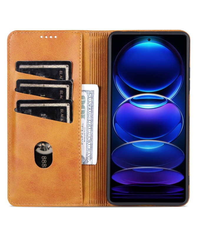 Flip cover Xiaomi Redmi Note 12 Pro Plus Porte-cartes AZNS simili cuir