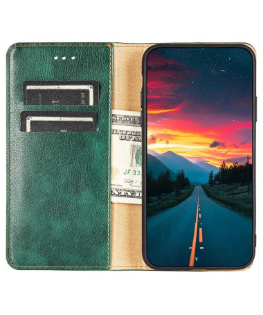 Flip cover Xiaomi Redmi Note 12 Pro Plus PURE simili cuir