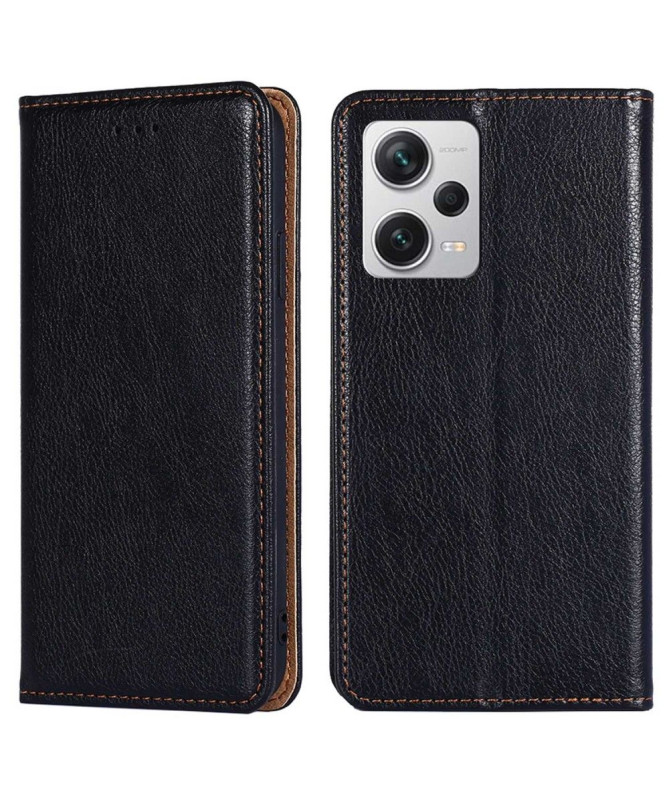 Flip cover Xiaomi Redmi Note 12 Pro Plus PURE simili cuir