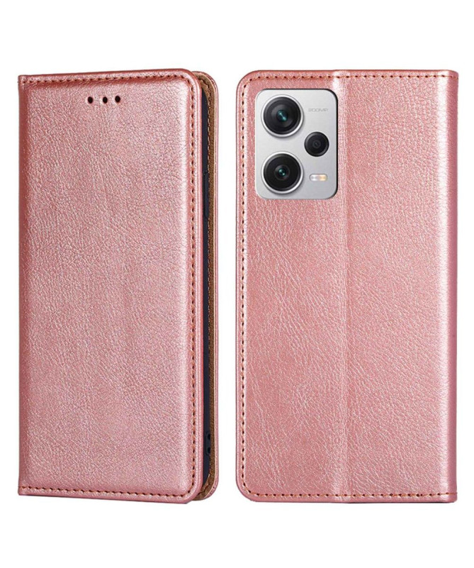 Flip cover Xiaomi Redmi Note 12 Pro Plus PURE simili cuir