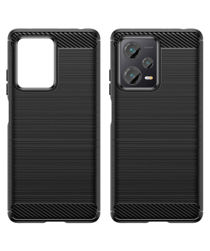 Coque Xiaomi Redmi Note 12 Pro Plus effet brossé silicone