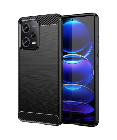 Coque Xiaomi Redmi Note 12 Pro 5G/Poco X5 Pro 5G effet brossé silicone