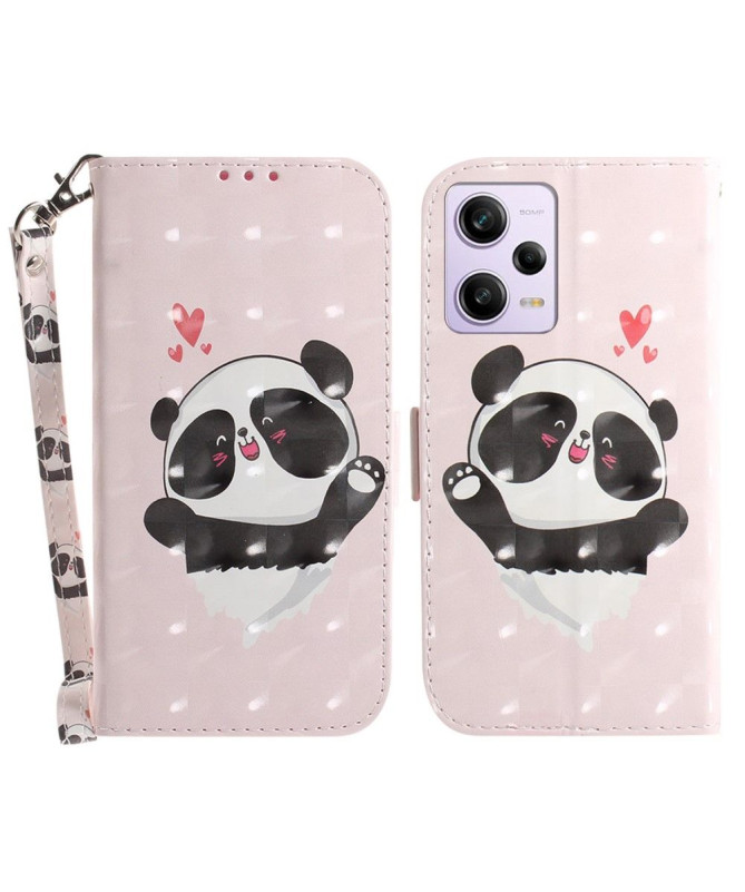 Housse Xiaomi Redmi Note 12 Pro/Poco X5 Pro 5G Mignon Panda