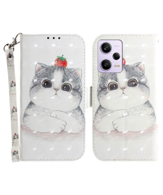 Housse Xiaomi Redmi Note 12 Pro/Poco X5 Pro 5G Mignon Chat