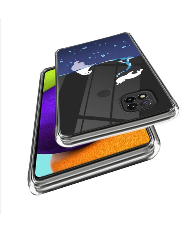 Coque Xiaomi Redmi 10A Phoque et Ours blanc