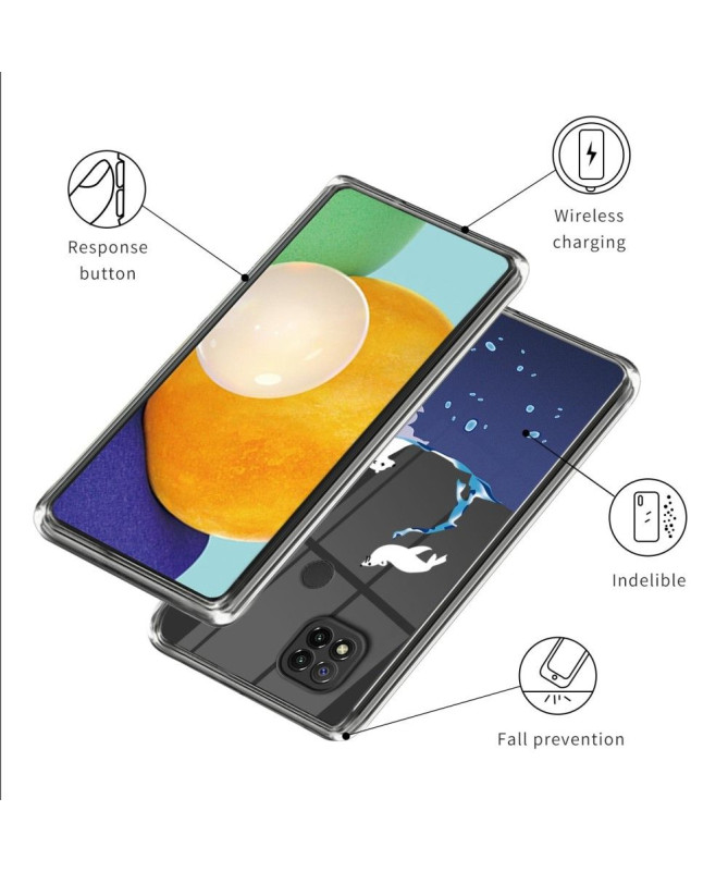 Coque Xiaomi Redmi 10A Phoque et Ours blanc
