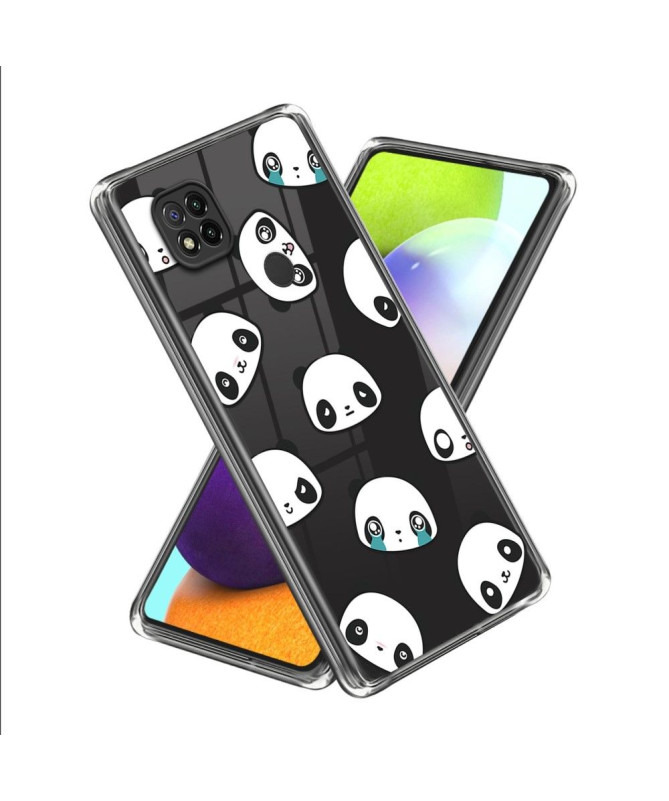 Coque Xiaomi Redmi 10A Pandas