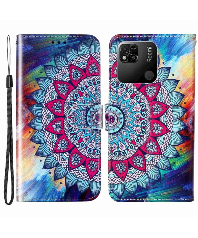 Housse Xiaomi Redmi 10A Mandala fleur