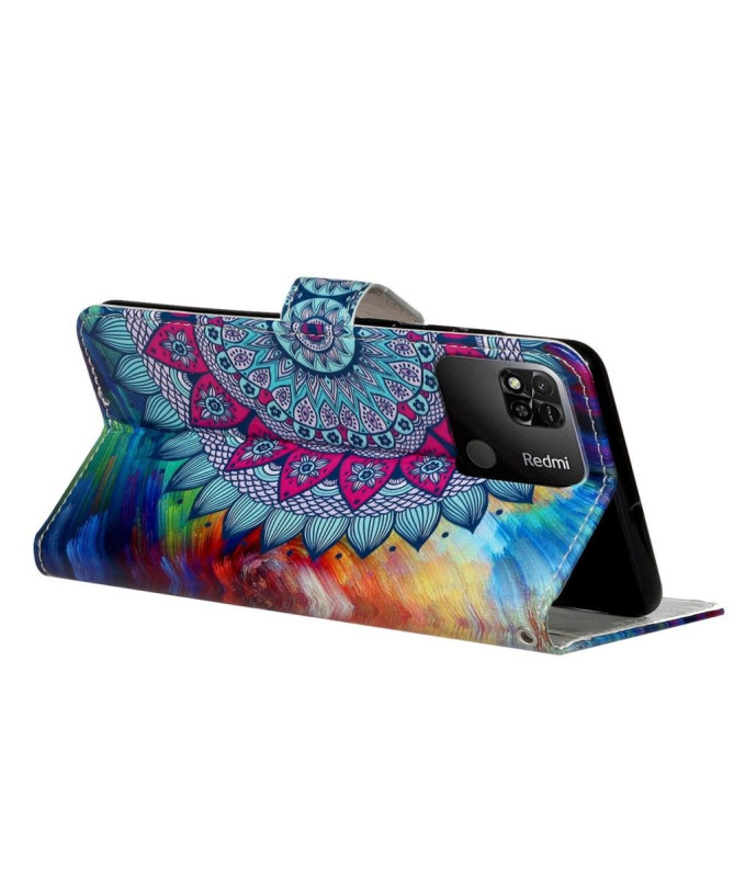 Housse Xiaomi Redmi 10A Mandala fleur