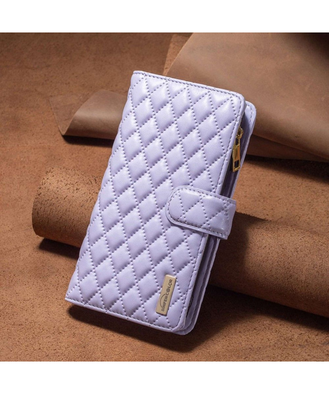 Étui Xiaomi Redmi 10A Matelassé BINFEN à Lanière