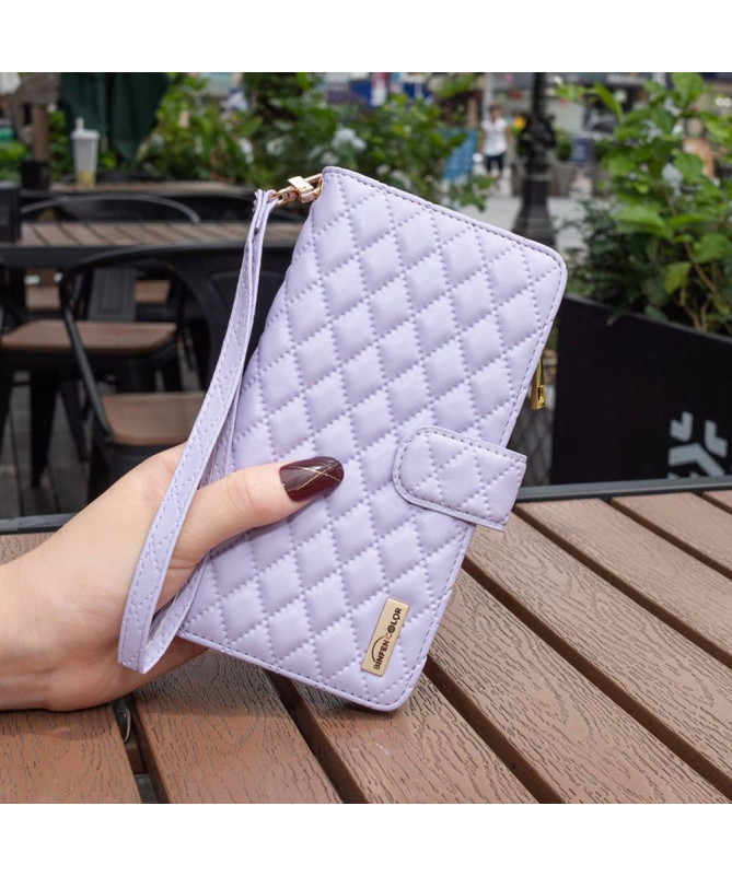 Étui Xiaomi Redmi 10A Matelassé BINFEN à Lanière