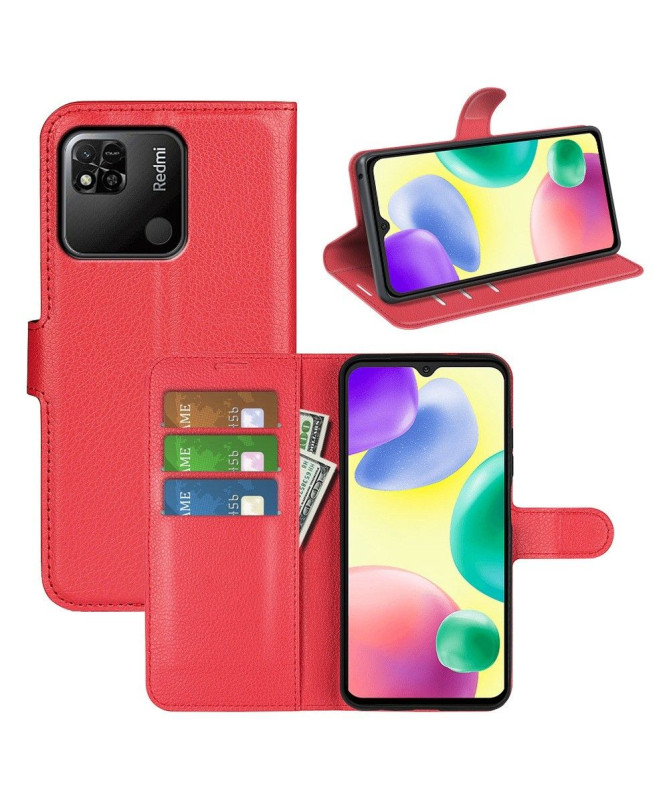 Housse Xiaomi Redmi 10A portefeuille style cuir