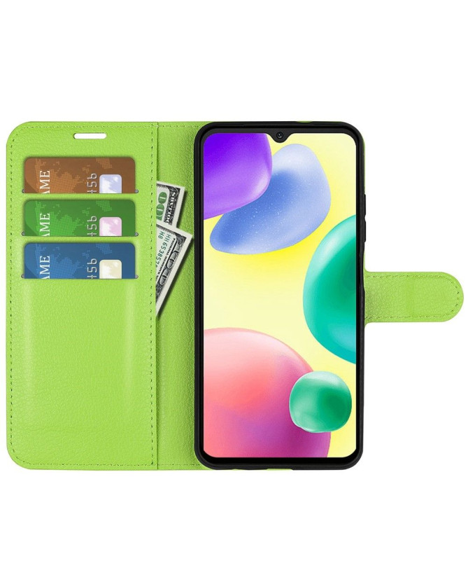 Housse Xiaomi Redmi 10A portefeuille style cuir