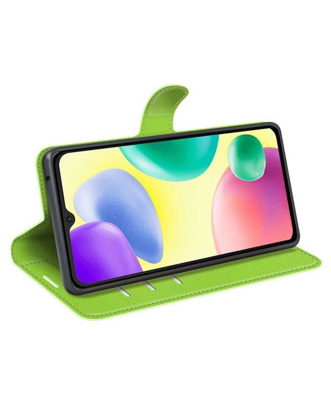 Housse Xiaomi Redmi 10A portefeuille style cuir