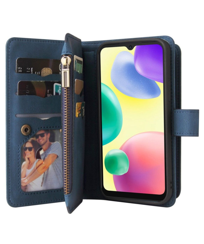 Housse portefeuille Xiaomi Redmi 10A à lanière