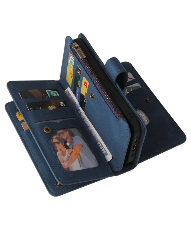 Housse portefeuille Xiaomi Redmi 10A à lanière