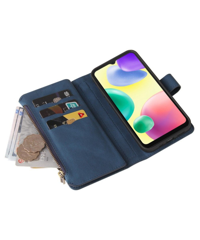 Housse portefeuille Xiaomi Redmi 10A à lanière