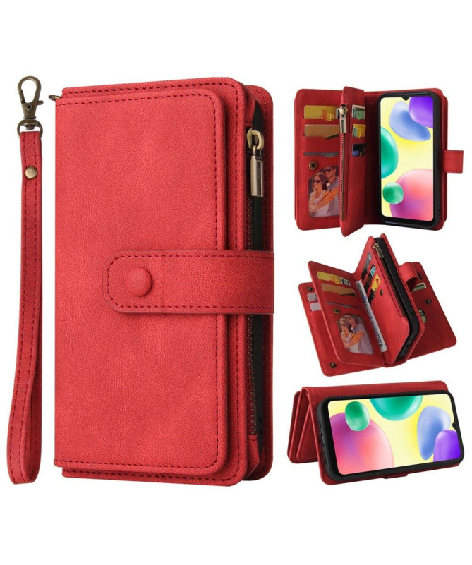 Housse portefeuille Xiaomi Redmi 10A à lanière