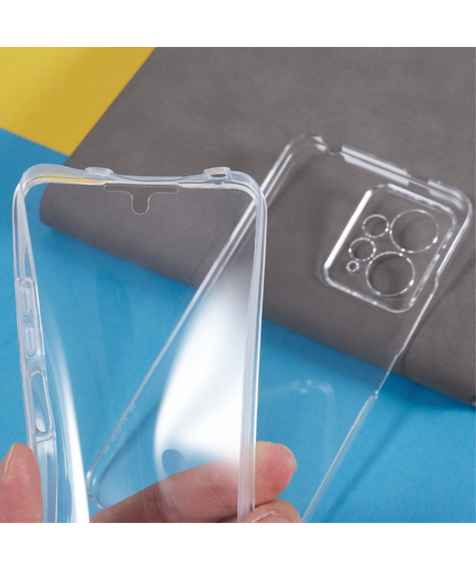 Coque Xiaomi Redmi Note 12 4G Avant et Arrière Transparent