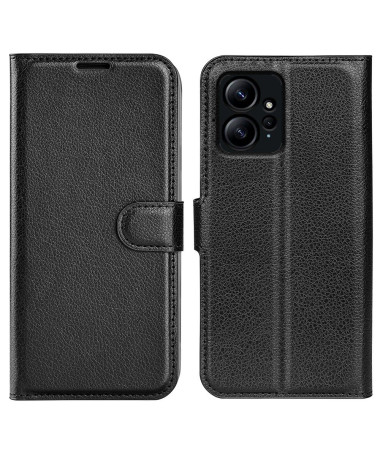 Housse Xiaomi Redmi Note 12 4G portefeuille style cuir